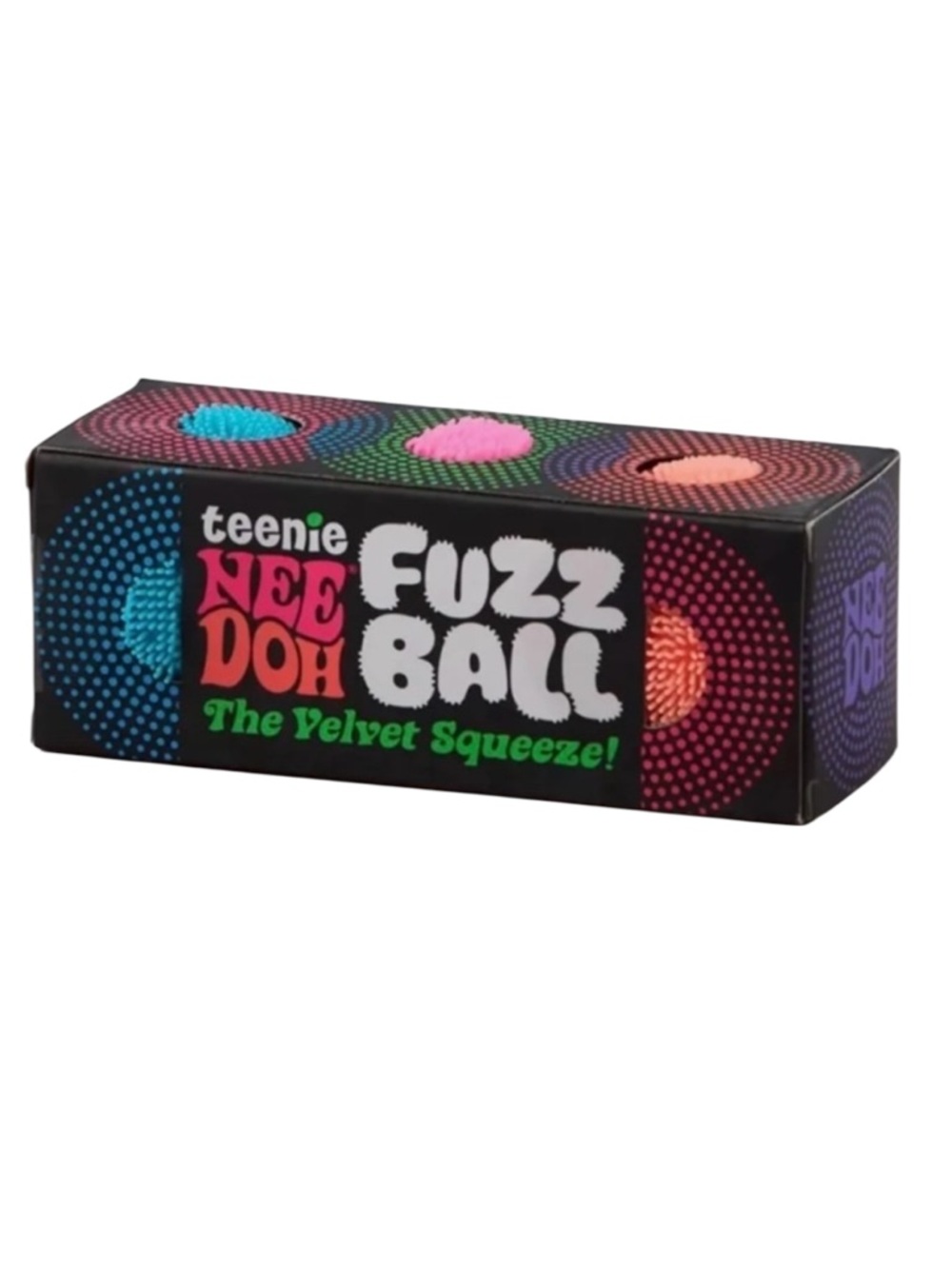 NeeDoh Fuzz Ball Teenie Fuzz Ball Squeeze Viral Stress Toy NIB